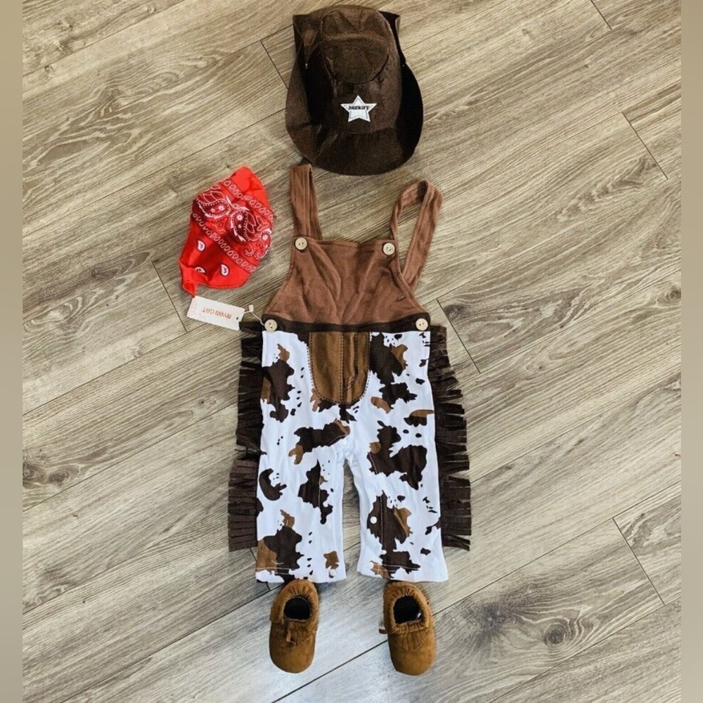 Baby Cowboy Costume size 6-12 months
